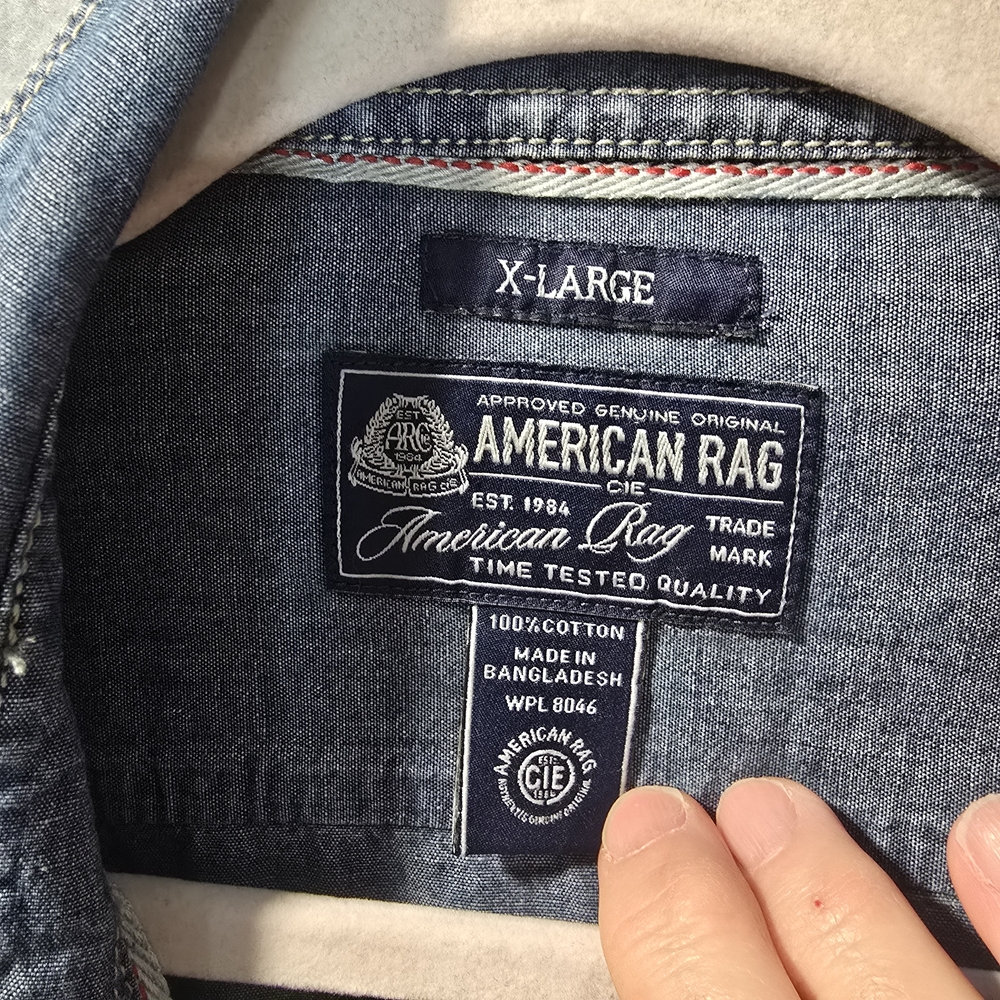 American Rag Cotton Lightweight Denim Women's XL Shirt - Picture 5 of 11